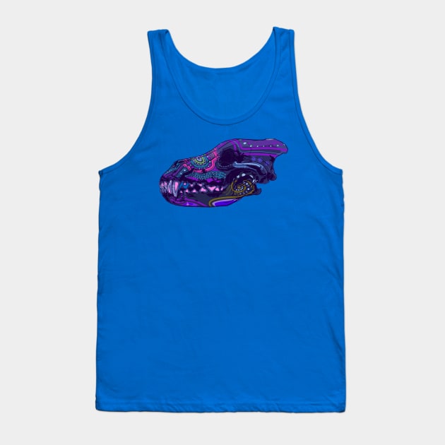 Sugar wolf Tank Top by Dedos The Nomad